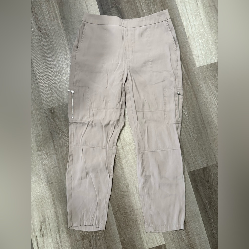 Women’s Chico's Light Beige Cargo Pants.